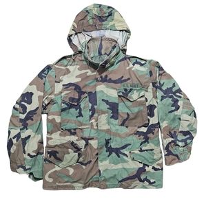 US ARMY M-65 1993 Military Field Jacket Woodland Camo